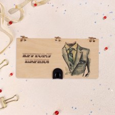 Wooden envelope 