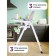 Children's stool for children's Farfello Dreamy, the color is light gray