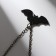 Suspension on the chain on Halloween "Witch Bitch".