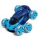 Radio controlled machine "Trick", smoke, with a battery, blue color