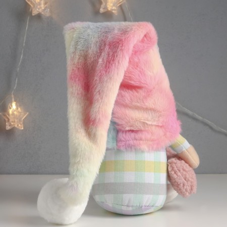 Interior doll "Dwarf in pajamas and slippers, with a toy-bait" 57x13x13 cm-3
