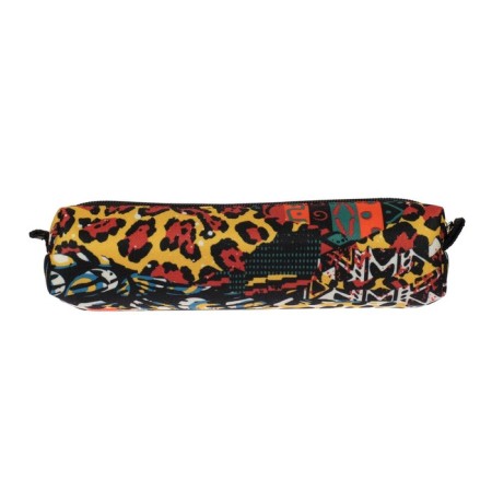 Penal soft, 1 compartment, quadro, 50 x 210 mm, Erich Krause, Africa Color, multi -colored 52189-2