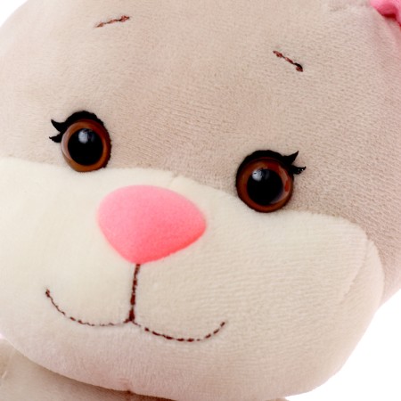 Soft toy "Bunny with a pink heart", 25 cm-3