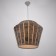 Lamp Bayerlux 1673/1wt E27 40W white-black 48x48x36-136 cm
