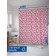 Photostore for the bathroom "Many butterflies", Saten, size 180x200 cm