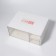 BASIC organizer for storage, multi -level, 3 sections, 22.9 × 17.5 × 10 cm, white/transparent color