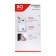Air humidifier BQ HDR2002, ultrasound, 23 watts, 3 l, up to 10-20 m2, white