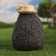 Garden figure "Hedgehog in a straw hat" 28x22x20cm