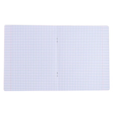 Notebook 12 sheets in a cage "with ears", cover cover, texture, mix-1