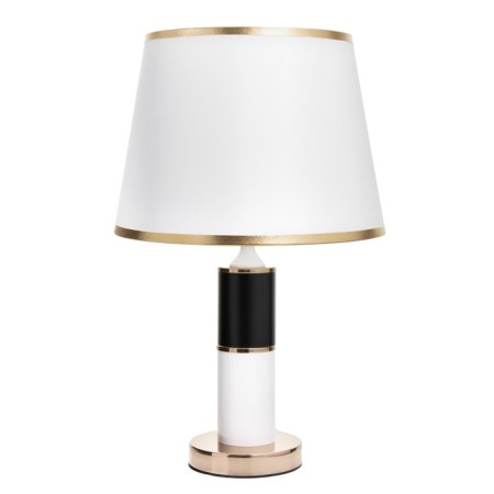 Table lamp Versalya E27 40W white-gold 27x27x47 cm Risalux-6