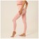 Sports legins, p. S, the color is light pink