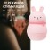 Rabbit's wave clitoris stimulator, 12 modes, battery, USB ZU, pink