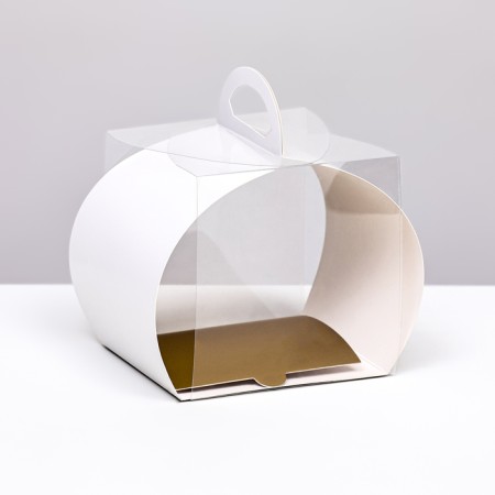 Box under the bento-port, white 10 x 10 x 10