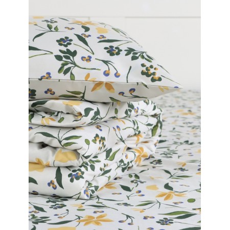 Lovelife bedding set 1.5 joint venture "Field flowers" 143x215cm, 150x214cm, 50x70cm- 2pcs, microfiber, 100% p/e-4