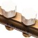 Distributive collector Stout SMB 0473 000012, 12 outputs, with flow meters, brass