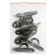 Tundra bracket for mounting cables 4 cm, black color