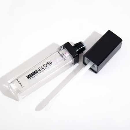 Gloss lip gloss, lilac shade, tone 19-3