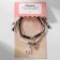 Bracelets "Demetrons" shoe with lipstick, color, 7 cm