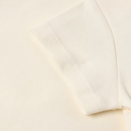 Body baby with short sleeve, milk color, height 68 cm (3-6 months)-2