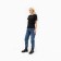 Women's T-shirt KAFTAN "Panther", black, rr 40-42