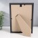 Photo frame Plastic "Gamma" 15x21 cm, black with silver
