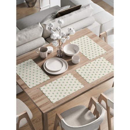 A set of napkins for setting the table "Cute Muzzle", rectangular, rounded edges, size 30x46 cm, 4 pcs