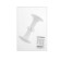 Hand button tundra, plastic RK1-7, white, 1 pc.
