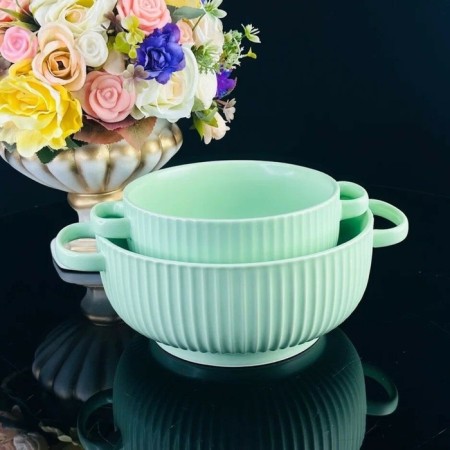 Lenardi salad bowl, with handles, d = 15 cm