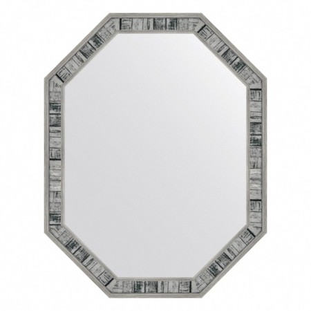EvoFORM mirror in a baguette frame, 50 mm, 54x69 cm, color aged tree