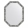 EvoFORM mirror in a baguette frame, 50 mm, 54x69 cm, color aged tree