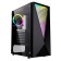 The GMNG GG-CC100 case is black without BP ATX 5x120mm 2xusb2.0 1xusb3.0 Audio Bott PSU