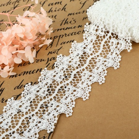 Lace Hypure, 60 mm × 6.8 ± 0.5 m, white color