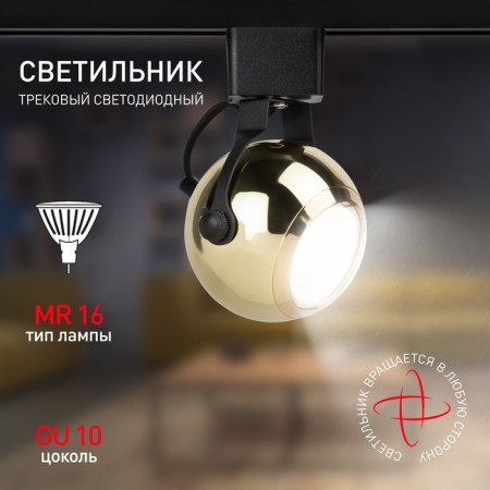 Single-phase track lamp TR35-gU10 GD under the MR16 lamp gold-2