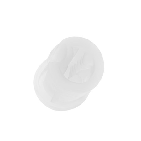 Smooth sleeve for Lovense Max 2, TPE, transparent, 24 cm-3