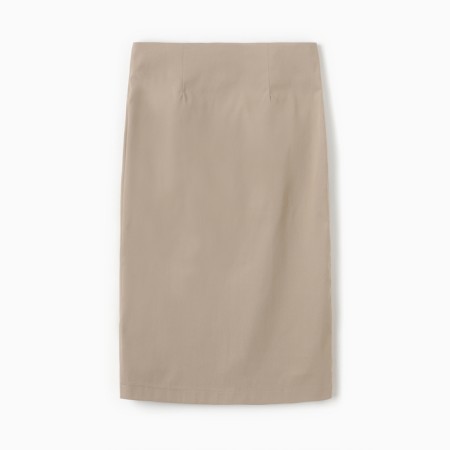 Women's skirt with Minaku: Safari Beige Color, Rr. 46-8