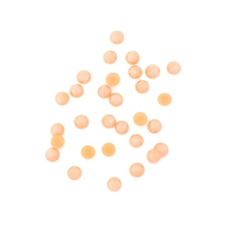 Pearl rhinestones, No. 4 Persian Orange, 1440 pcs