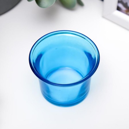 Glass of 4.7 x 6.2 x 6.2 cm "gloss", blue-2