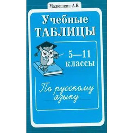 Directory. Training tables in the Russian language 5-11 grade. Malyushkin A. B.