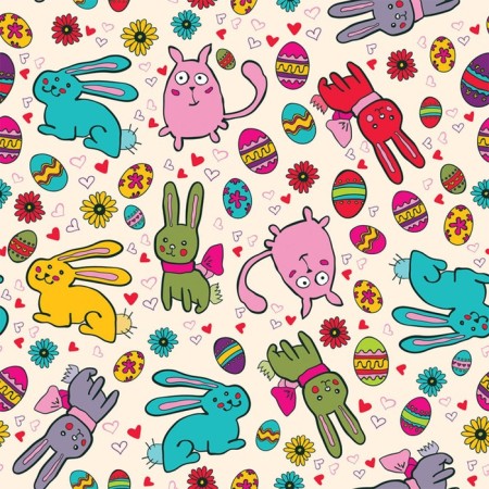 A set of napkins for setting the table "Easter environment", rectangular, size 32x46 cm, 4 pcs-3