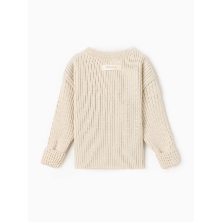 Cardigan Knitted baby I, r.86-92, beige-9