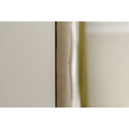 Square mirror "Alero" with rhinestones, 855 × 855 mm, premium velor, sandy breeze color-2