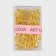 English pins, 22 mm, 80 pcs, gold color