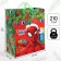 New Year. Gift package, 23x27x11.5 cm, packaging, spider-man