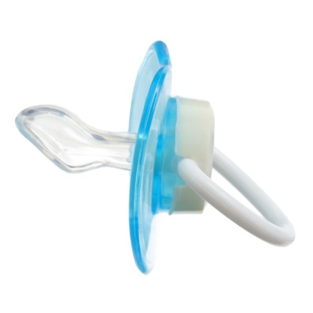 Nipple - orthodontic dummy with a container, +3 months., Blue color-6