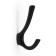 Furniture hook CAPPIO TKD029, two -rod, black color