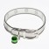Collar "paws", 28 x 1 cm, Osh 18-24 cm, transparent/white