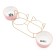 Ceramic bowls on a stand 2 x 250 ml