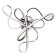 Chandelier 669502/3 LED 63W 4000k chrome 55x53x14 cm Bayerlux