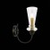 Wall lamp EVOLUCE. Sle112401-01. Rammo. 1x40 W, E14, 10x33 cm, black color