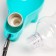 Walking figure curly, 300 ml, with a soft nose, turquoise
